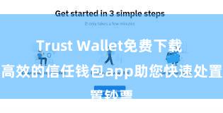 Trust Wallet免费下载 安全高效的信任钱包app助您快速处置钞票